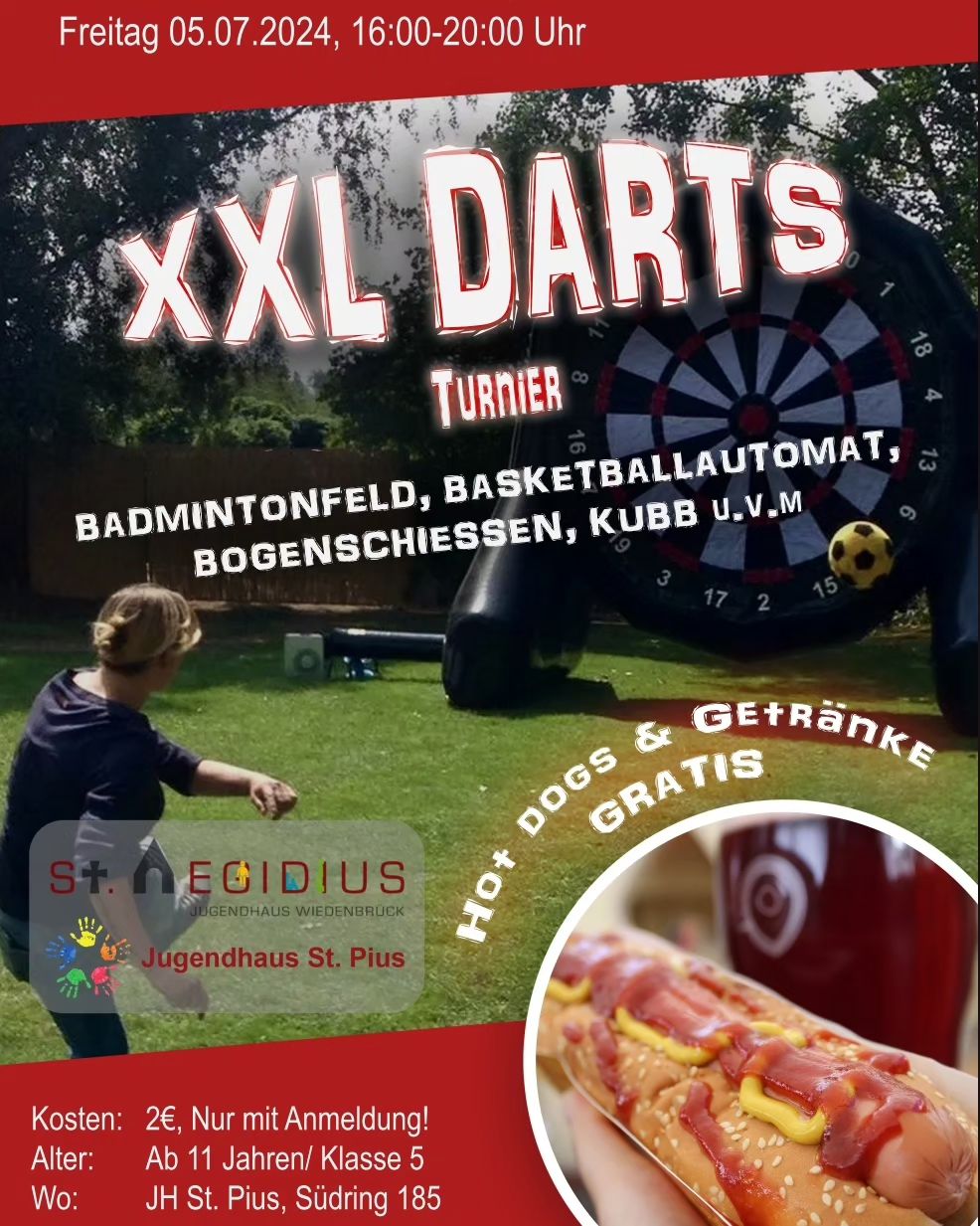 XXL Darts – Outdoorevent